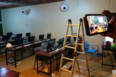 Installation of a modern computer laboratory at the Global Access Computer Lab